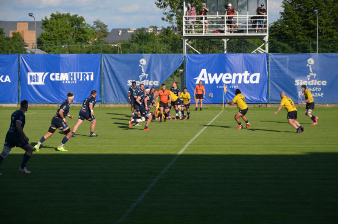 Siedlczanie wygrali półfinałowy mecz Ekstraligi Rugby! MKS Awenta Pogoń Siedlce pokonał Life Style Catering RC Arka Gdynia