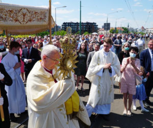 Procesja Bożego Ciała w Poznaniu 03.06.2021 