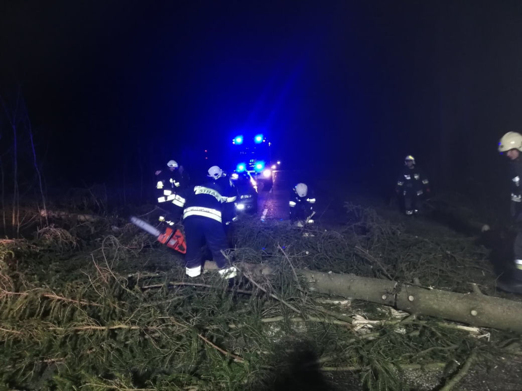 Wichura w regionie koszalińskim