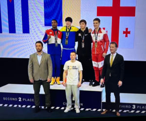 Utalentowany bokser z Torunia Borys Płachta przywiózł medal z Czarnogóry