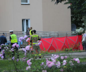 Dwoje dzieci wypadło z okna wieżowca
