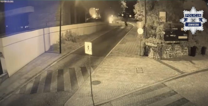 Ukradli motocykl, bo nie chcieli iść pieszo. Nocny pościg zakończony w słupie!