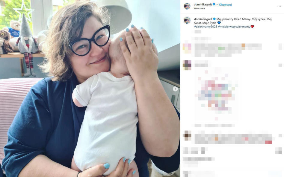 Dominika Gwit tak mieszka z dzieckiem
