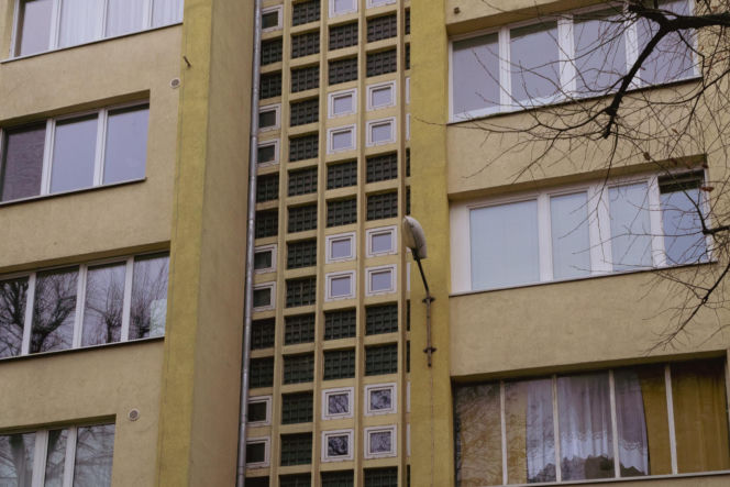 Punktowce nad Radunią w Gdańsku