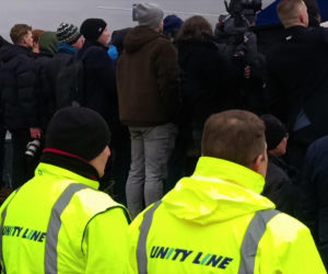 Chrzest promu Jantar Unity