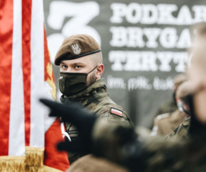 Przysięga terytorialsów w Jarosławiu. 14 kobiet założyło mundur [ZDJĘCIA]