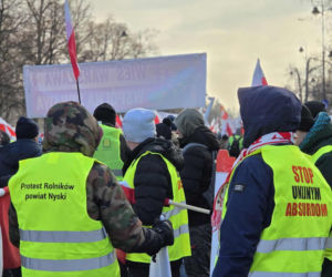 Protest rolników w Warszawie (9.01.2026)