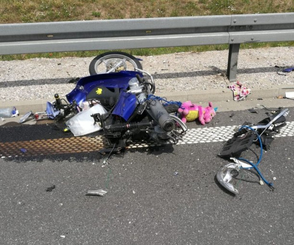 Śmierć motocyklisty na S8