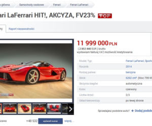 Ferrari LaFerrai na sprzedaż
