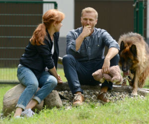 Komisarz Alex 13 sezon odc. 156. Piotr (Krystian Wieczorek), Lucyna (Magdalena Walach)
