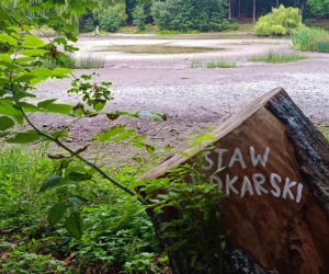 Wyschnięty Staw Wędkarski w Szczecinie