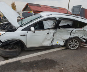 Wypadek w Dziecionowie
