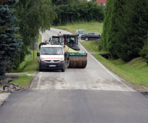 Remont trasy Grybów - Krużlowa Wyżna