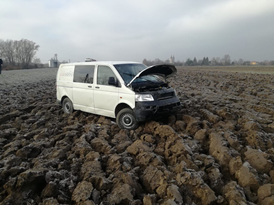 Wypadek drogowy w Otfinowie