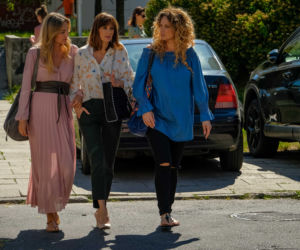 Przyjaciółki, odc. 168: Anka (Magdalena Stużyńśka), Inga (małgorzata Socha), Patrycja (Joanna Liszowska), Zuza (Anita Sokołowska)