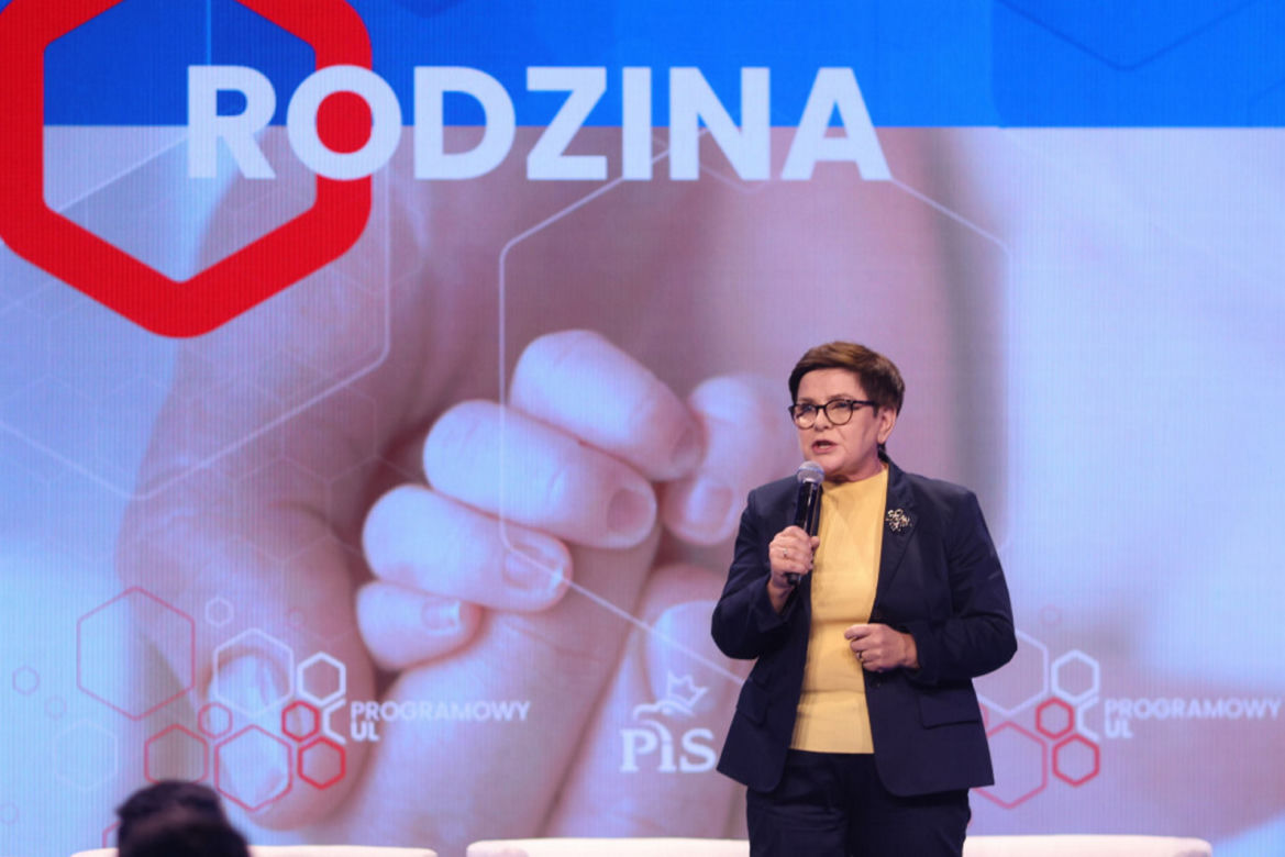 Beata Szydło na konwencji PiS