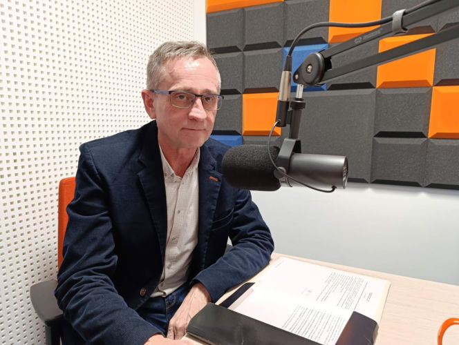 Tomasz Klepacki, radny Iławy i przewodniczący Zespołu ds Bezpieczeństwa Na Drogach Iławy