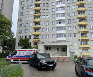 93-latka potrącona przez BMW na Bródnie