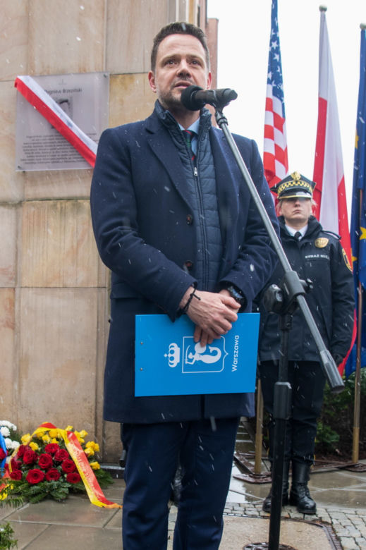 Uroczystość nadania śródmiejskiemu pasażowi imienia Zbigniewa Brzezińskiego