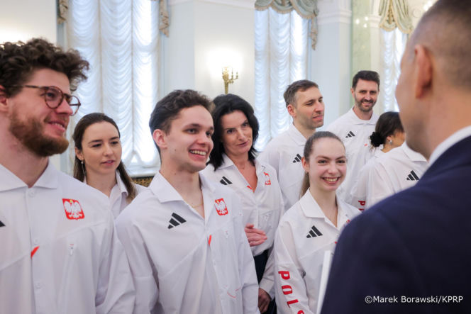 Semirunnij, Kurakowa i reszta olimpijczyków u Karola Nawrockiego