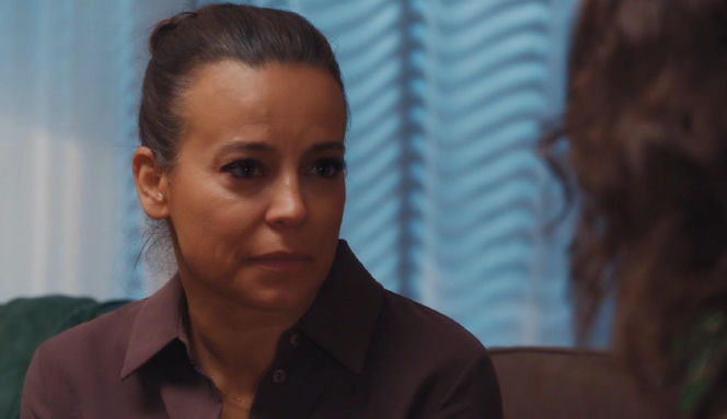 M jak miłość odc. 1917. Magda (Anna Mucha), Paulina Lipska (Maria Wieczorek)