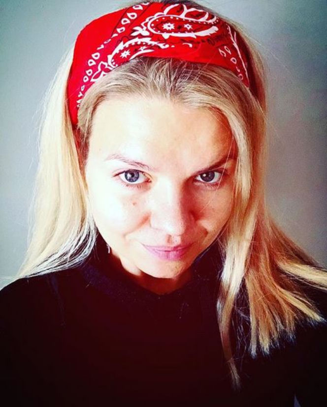 Marta Manowska bez makijażu