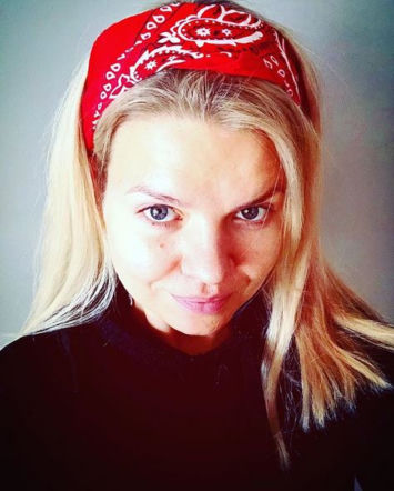 Marta Manowska bez makijażu