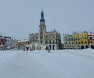 zima w Zamościu
