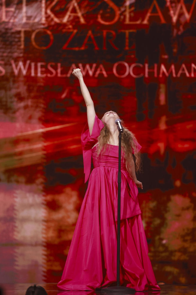 Justyna Steczkowska, Benefis Wiesława Ochmana