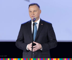 Kolno. Prezydent Andrzej Duda w Podlaskiem