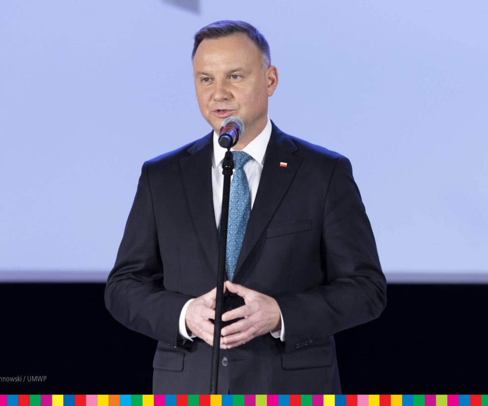 Kolno. Prezydent Andrzej Duda w Podlaskiem