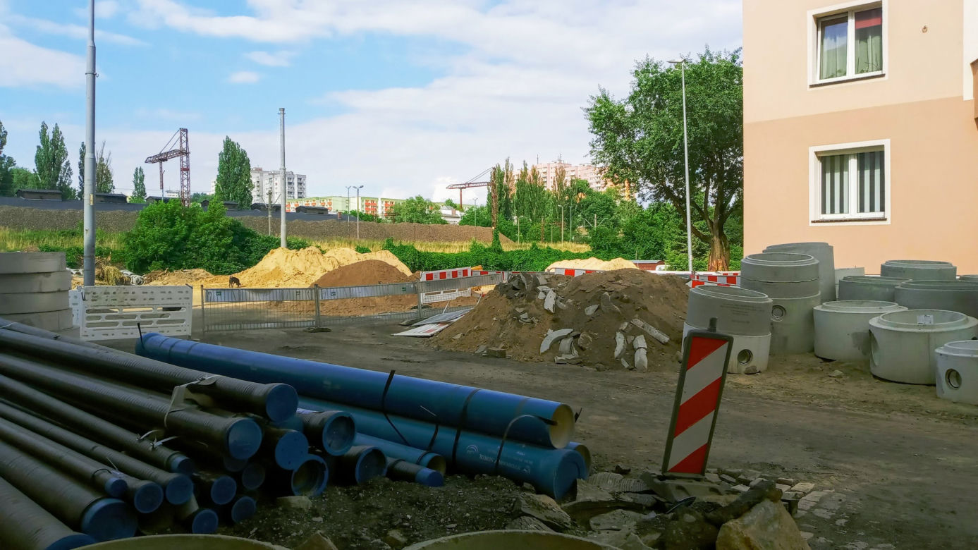 "Torowa rewolucja" w Szczecinie - czerwiec 2021