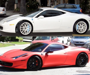 Justin Bieber jeździ Ferrari 458 Italia