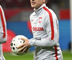 Trening reprezentacji Polski w Warszawie przed meczem z Albaną