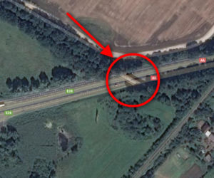 Wiadukt nad autostradą A6