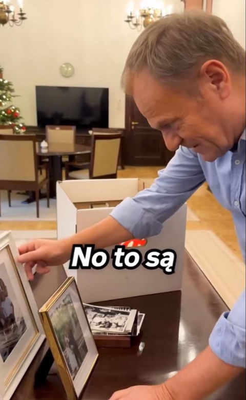 Tu rządzi dziadek Tusk