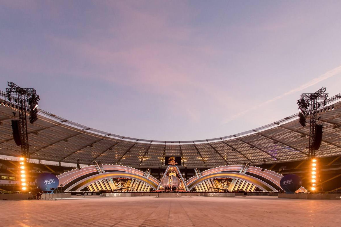 Ostatnie przygotowania na Sylwester z Dwójką na Stadionie Śląskim. Zobacz najnowsze zdjęcia z prób artystów
