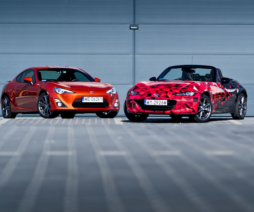 Toyota GT86 vs. Mazda MX-5