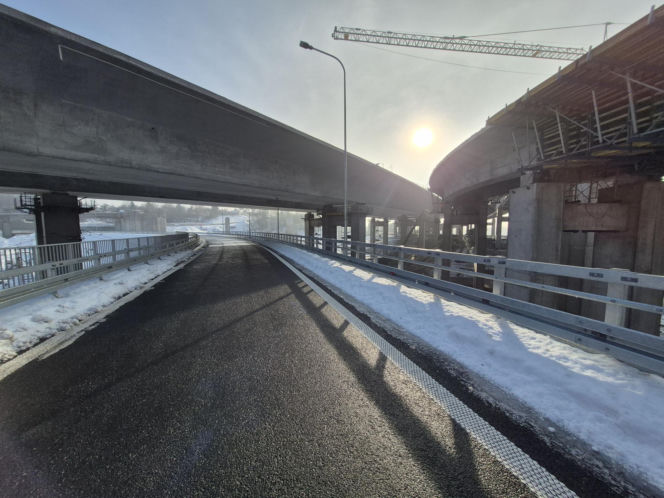 15 stycznia 2026 otwarto nowy zjazd z Północnej Obwodnicy Krakowa (POK) na S7 w kierunku Warszawy na węźle Mistrzejowice