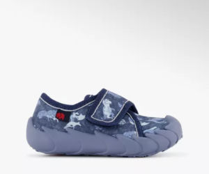 niebieskie kapcie chłopięce Elefanten 34,99 zł, dostępne na: https://www.deichmann.com/