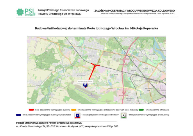 Koncepcja budowy metra we Wrocławiu