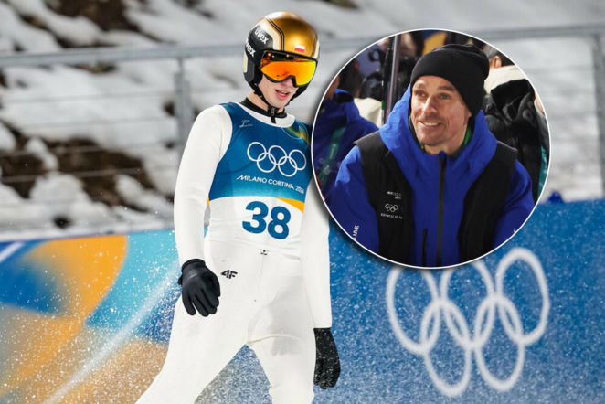 Piotr Żyła kompletnie oszalał po medalu Tomasiaka. Co to jest za gość!