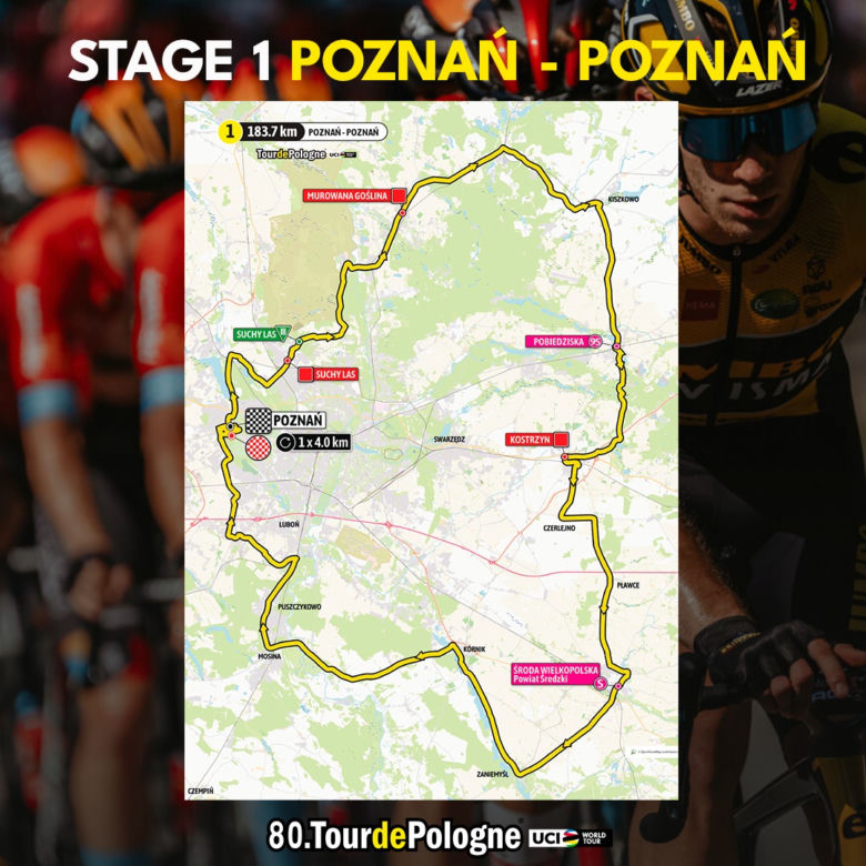 Tour De Pologne 2023 - MAPA