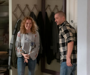 Na Wspólnej, odc. 3057. Bogdan (Wojciech Brzeziński), Sara (Marta Bryła)