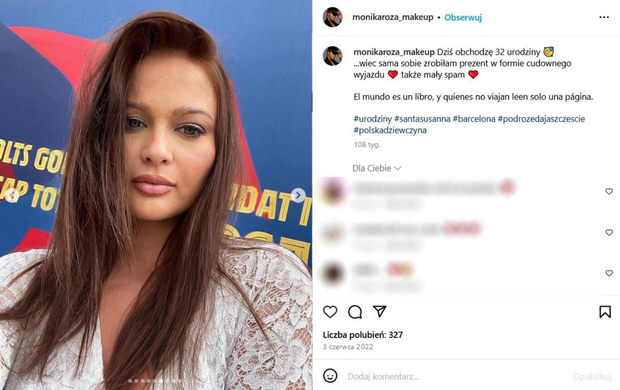 Monika Róża, makijażystka gwiazd, nie żyje