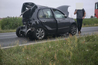 Wypadek na obwodnicy Święciechowy