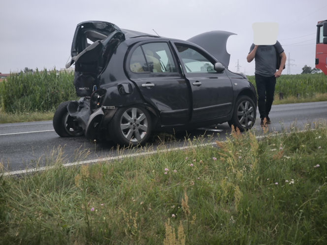 Wypadek na obwodnicy Święciechowy