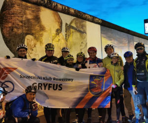 Szczecińscy rowerzyści na Festiwalu Światła w Berlinie