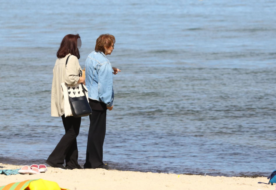 Izabela Trojanowska elegancka nawet na plaży