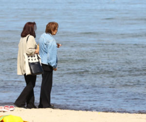 Izabela Trojanowska elegancka nawet na plaży